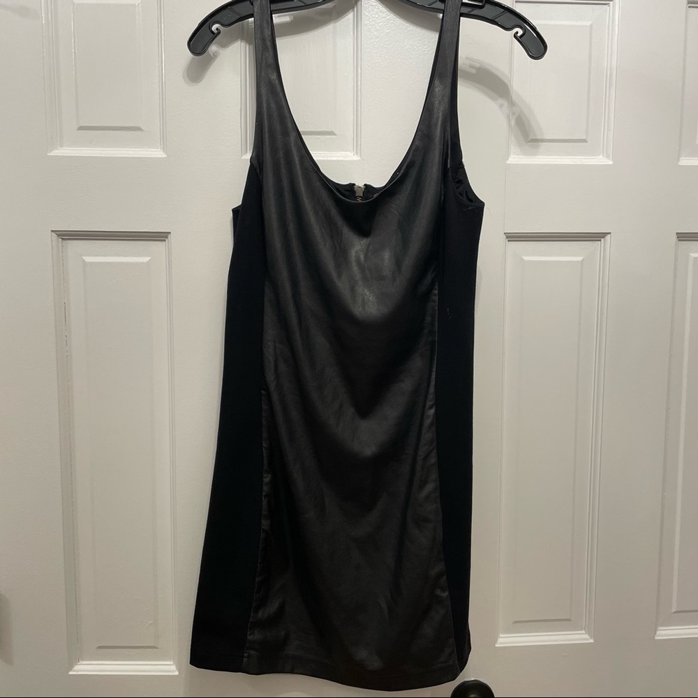 Free People Vegan Leather Dress
